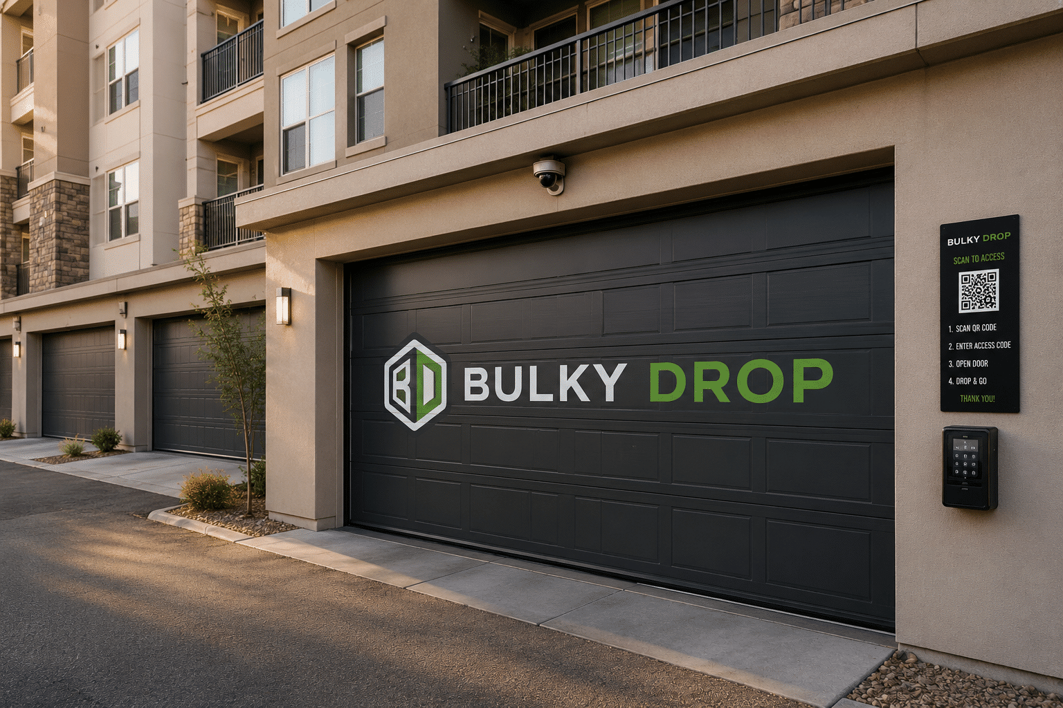 Bulky Drop garage conversion installation